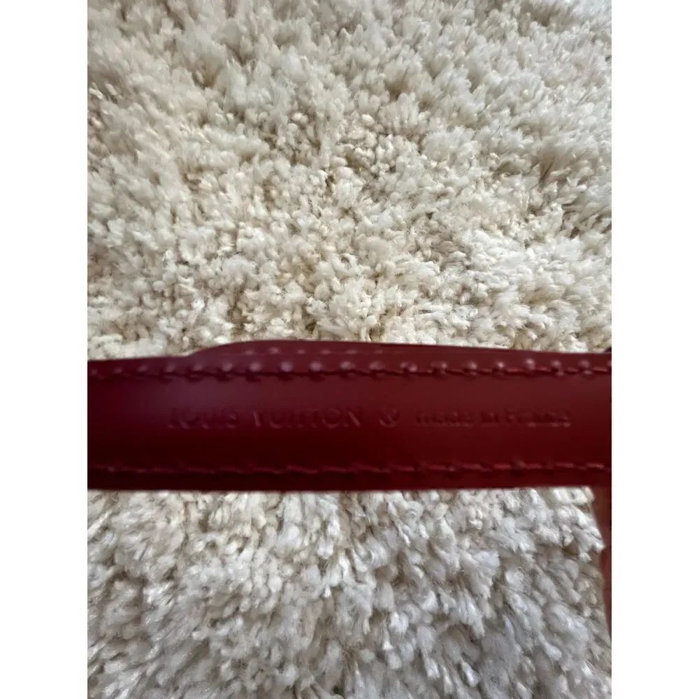 Authentic Louis Vuitton Adjustable Shoulder Strap 16MM EPI - Picture 7 of 13